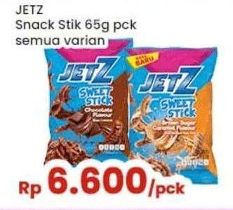 Promo Harga Jetz Stick Snack All Variants 65 gr - Indomaret