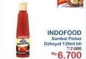 Promo Harga INDOFOOD Sambal Pedas Dahsyat 135 ml - Indomaret