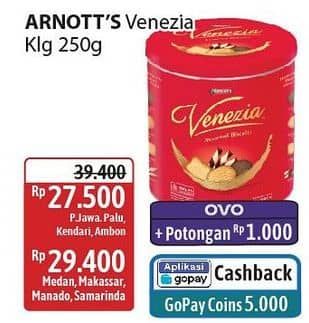 Promo Harga Venezia Assorted Biscuits 250 gr - Alfamidi