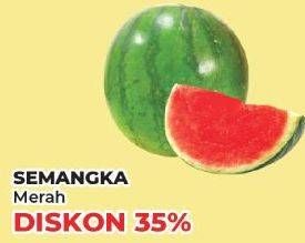 Promo Harga Semangka Merah per 100 gr - Yogya