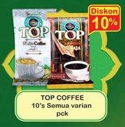 Promo Harga Top Coffee Kopi All Variants 10 pcs - Indomaret