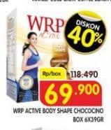 Promo Harga WRP Body Shape Chococinno per 6 sachet 35 gr - Superindo