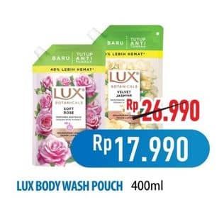 Promo Harga LUX Botanicals Body Wash 400 ml - Hypermart