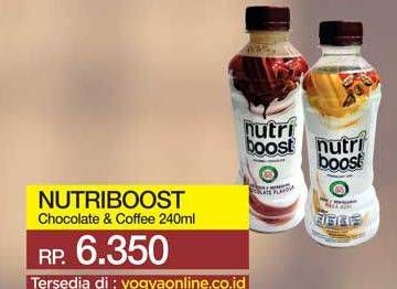 Promo Harga MINUTE MAID Nutriboost Chocolate, Coffee 240 ml - Yogya