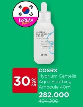 Promo Harga COSRX Hydrium Centella Aqua Soothing Ampoule 40 ml - Watsons