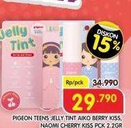 Promo Harga Pigeon Teens Jelly Tint Berry Kiss, Cherry Kiss  - Superindo