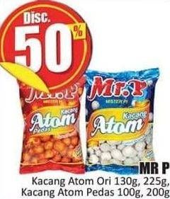 Promo Harga MR.P Kacang Atom Original, Pedas 100 gr - Hari Hari