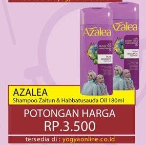 Promo Harga AZALEA Shampoo Zaitun Oil Habbatussauda Oil 180 ml - Yogya