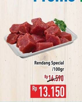 Promo Harga Daging Rendang Sapi per 100 gr - Hypermart