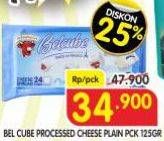 Promo Harga Belcube Cheese Spread Plain 125 gr - Superindo