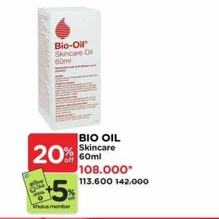 Promo Harga Bio Oil Perawatan Kulit 60 ml - Watsons