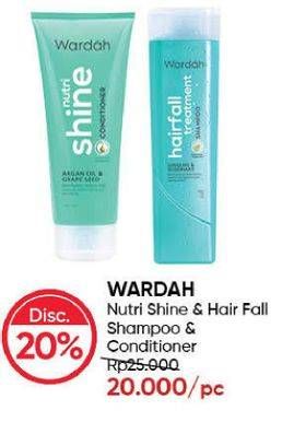 Wardah Nutri Shine & Hair Fall Shampoo & Conditioner