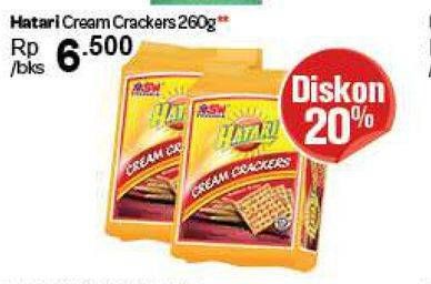 Promo Harga ASIA HATARI Malkist Crackers Cream 260 gr - Carrefour