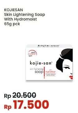 Promo Harga Kojie San Skin Lightening Soap Wth HydroMoist 65 gr - Indomaret