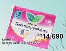 Promo Harga Laurier Active Day Super Maxi Wing 30 pcs - TIP TOP