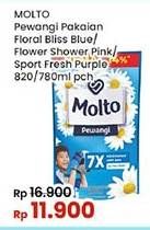 Promo Harga Molto Pewangi Floral Bliss, Flower Shower, Sports Fresh 780 ml - Indomaret