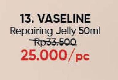 Promo Harga VASELINE Repairing Jelly 50 ml - Guardian