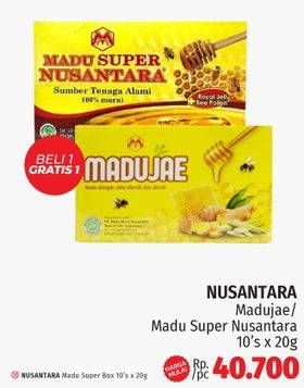 Promo Harga Madu Nusantara Madu Super/Madu Nusantara Madujae   - LotteMart