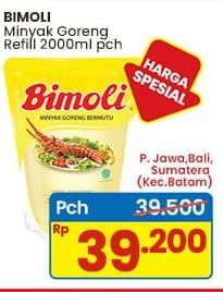 Promo Harga Bimoli Minyak Goreng 2000 ml - Indomaret