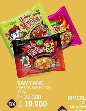 Promo Harga Samyang Hot Chicken Ramen 140 gr - LotteMart
