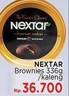 Promo Harga NABATI Nextar Cookies Brownies Choco Delight 336 gr - LotteMart
