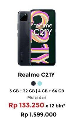 Promo Harga REALME C21Y  - Erafone