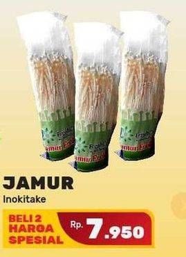 Promo Harga Jamur Inokitake (Jamur Enokitake) per 2 bungkus 100 gr - Yogya