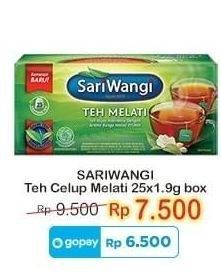 Promo Harga Sariwangi Teh Melati 47 gr - Indomaret