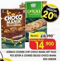 Promo Harga CHOCO MANIA Gift Pack/CHOCO MANIA Choco Mania Delicio Classic Cookies  - Superindo