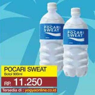 Promo Harga Pocari Sweat Minuman Isotonik Original 900 ml - Yogya
