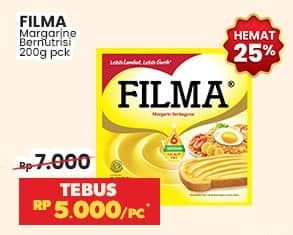 Promo Harga Filma Margarin 200 gr - Indomaret