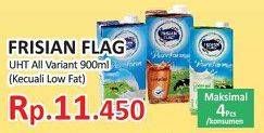 Promo Harga FRISIAN FLAG Susu UHT Purefarm All Variants 900 ml - Yogya