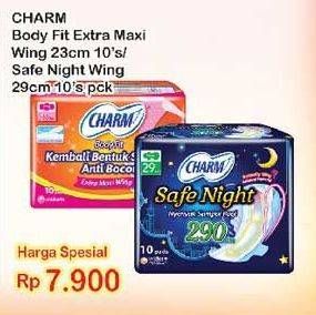 Promo Harga Body Fit Extra Maxi / Safe Night 10s  - Indomaret