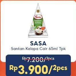 Promo Harga SASA Santan Cair 65 ml - Indomaret