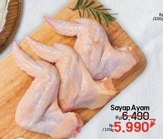 Promo Harga Ayam Sayap per 100 gr - LotteMart