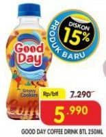 Promo Harga Good Day Coffee Drink 250 ml - Superindo