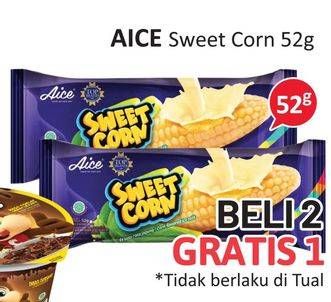 Promo Harga AICE Ice Cream Sweet Corn 52 gr - Alfamidi