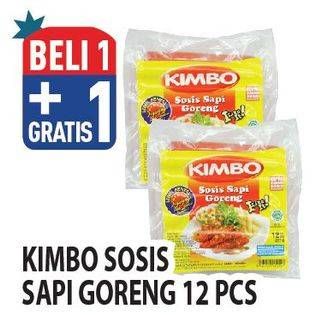 Promo Harga Kimbo Sosis Sapi Goreng 372 gr - Hypermart