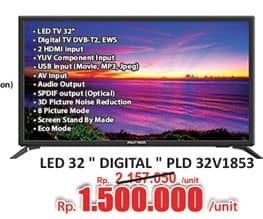 Promo Harga Polytron PLD 32V1853 Digital LED TV  - Hari Hari