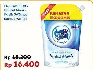 Promo Harga FRISIAN FLAG Susu Kental Manis All Variants 545 gr - Indomaret