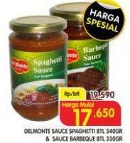 Promo Harga Del Monte Cooking Sauce Spaghetti, Barbeque 330 gr - Superindo