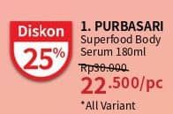Promo Harga Purbasari Body Serum All Variants 180 ml - Guardian