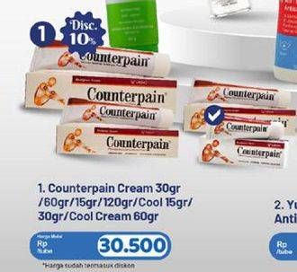 Promo Harga Counter Pain/Cool Cream  - Carrefour