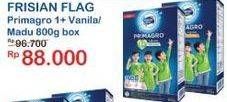 Promo Harga FRISIAN FLAG Primagro 1+ Madu, Vanilla 800 gr - Indomaret