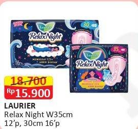 Promo Harga Relax Night 35cm 12p, 30cm 16p  - Alfamart