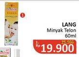 Promo Harga CAP LANG Minyak Telon Lang 60 ml - Alfamidi