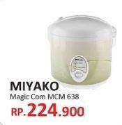 Promo Harga MIYAKO MCM-638 Magic Com  - Yogya