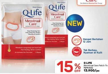 Promo Harga Q-LIFE Menstrual Care  - Guardian