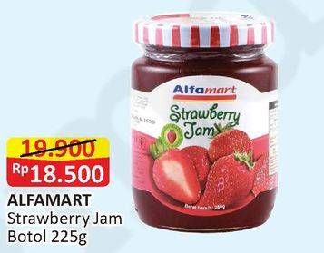 Promo Harga ALFAMART Selai Strawberry 225 gr - Alfamart