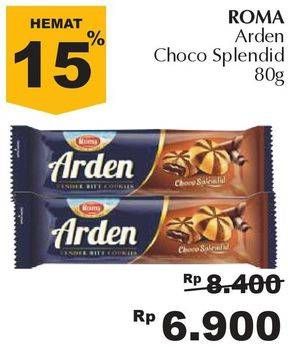 Promo Harga ROMA Arden Choco Splendid 80 gr - Giant